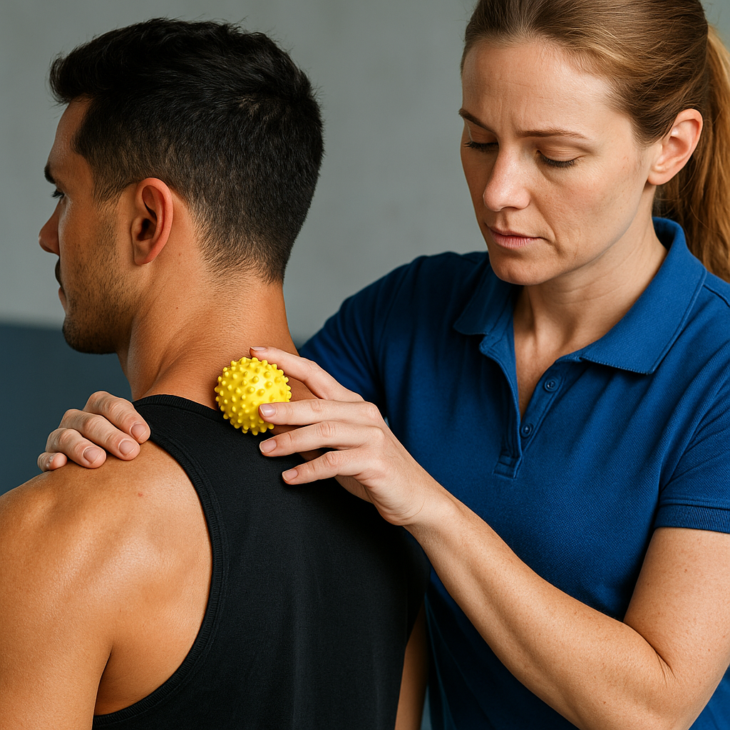 upper trapezius pain soft-tissue release