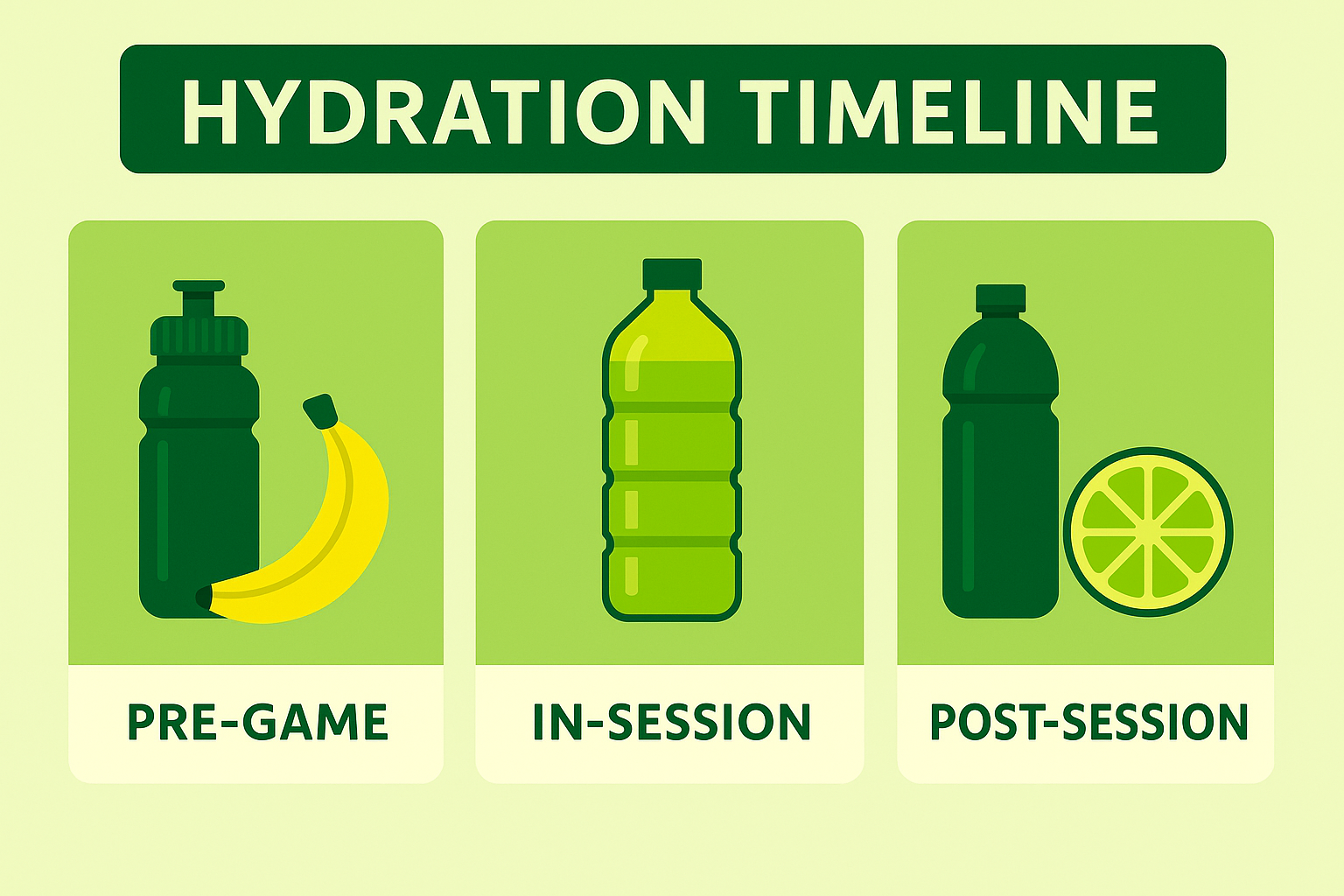 Youth Athlete Development Framework – youth sport hydration guide.