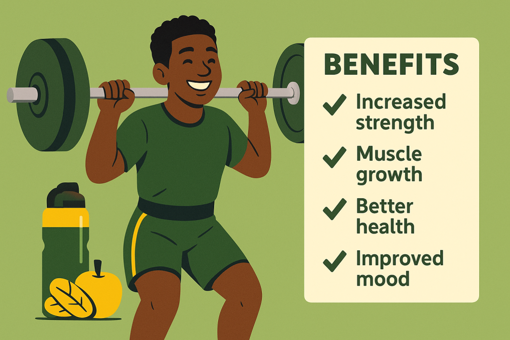 infographic of fitness periodization benefits