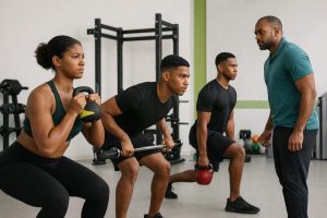 Coaching & Training Diabetic Athletes – Trinidadian athletes training under coach supervision