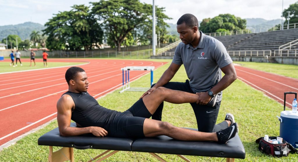 Injury prevention and physiotherapy strategies for speed endurance in sprinting.