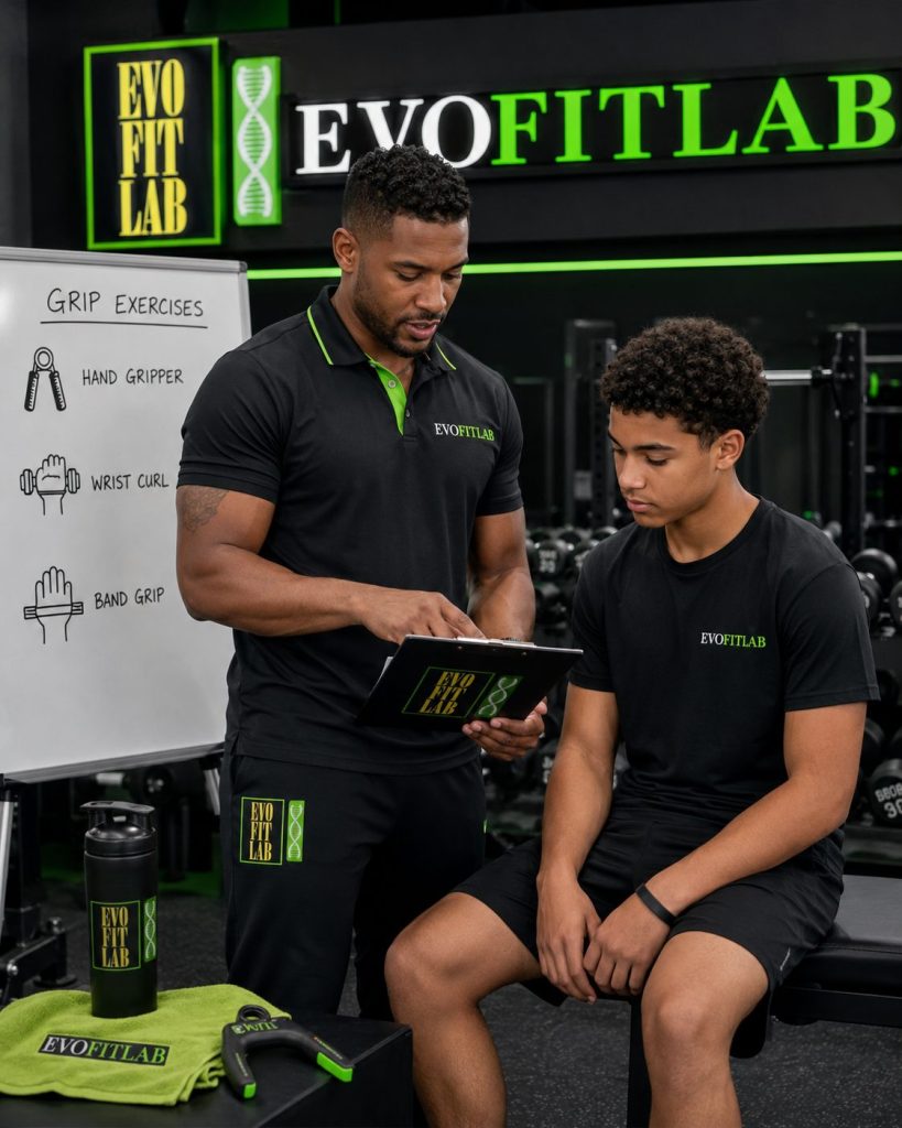 Forearm Tendinitis - coach reviews grip load and recovery plan