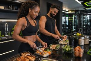 Rapid Weight Loss: Trinidadian adults preparing protein-focused recovery meals