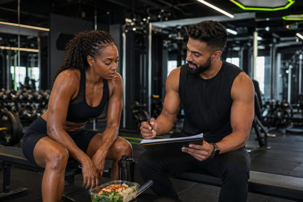 Rapid Weight Loss: athlete reviews fatigue and nutrition with coach