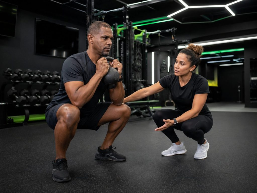 Muscle Strength and Longevity: controlled strength training with coach