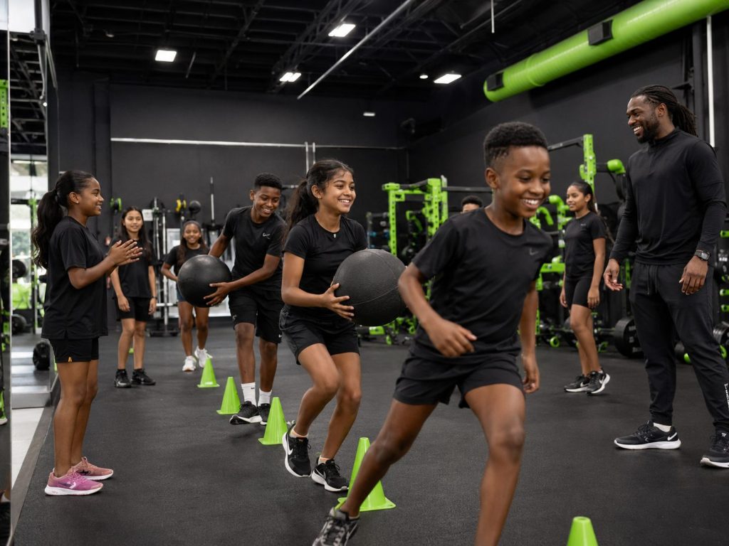 Purpose of Youth Sports: young athletes developing friendship and teamwork