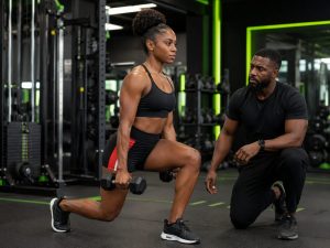 Creatine and Women’s Health: Trinidadian female athlete completing strength training