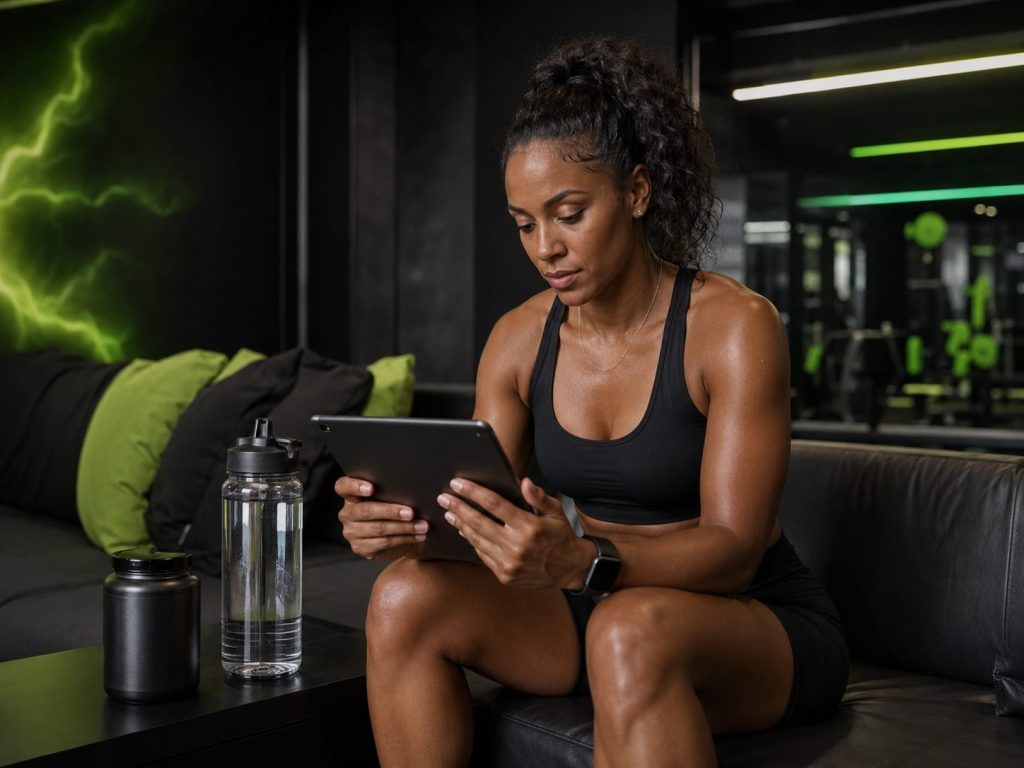 Creatine and Women’s Health: active woman supporting focus and brain energy